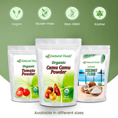 Z Natural Organic Camu Camu Powder – Natural Vitamin C Supplement, 454g
