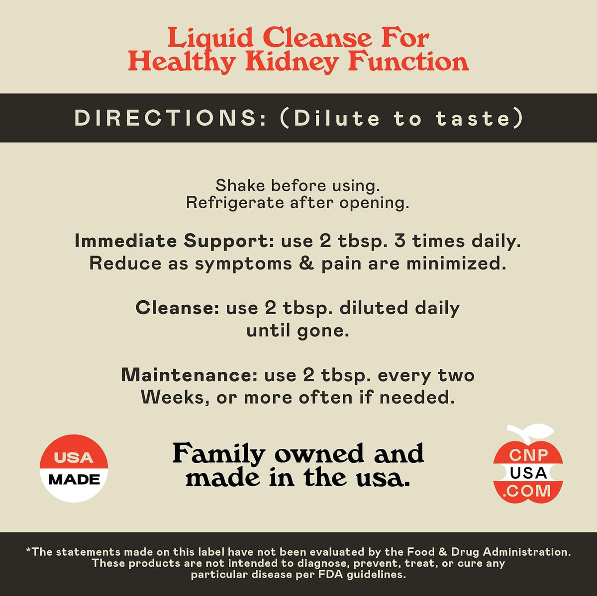 Complete Natural Products Kidney Complete - 227ml Organic Liquid for Kidney Support, Cleanse & Detox with Apple Cider Vinegar, Lemon & Organic Chanca Piedra - görsel 4