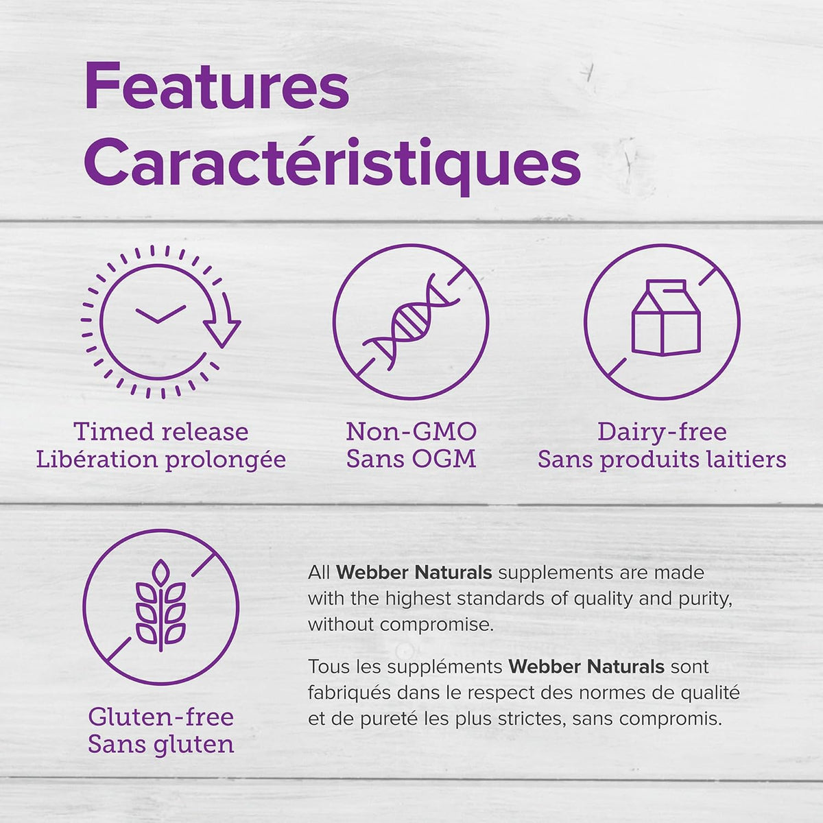Webber Naturals Vitamin C Timed Release 1,000 mg, 60 Tablets - görsel 6