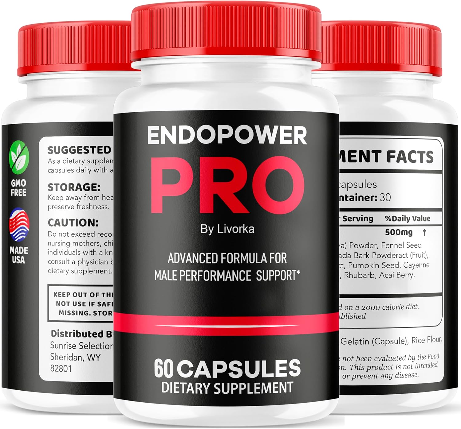 Endopower Pro Pills – Natural Wellness Supplement, 60 Capsules (30-Day Supply) - görsel 8
