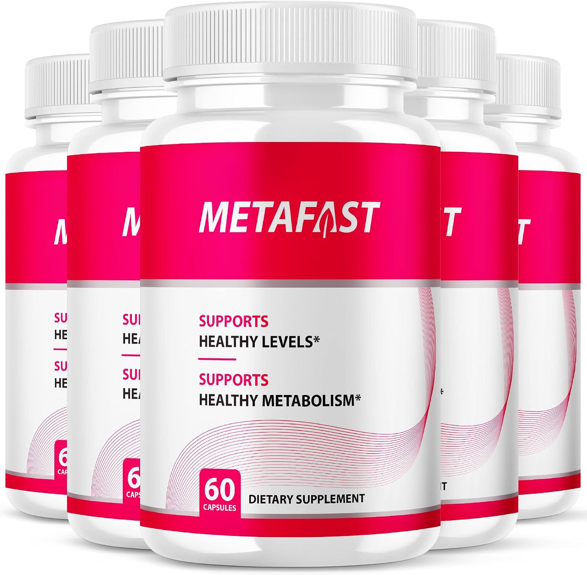 IDEAL PERFORMANCE (5 Pack) Metafast Pills Pastillas (300 Capsules) - görsel 1
