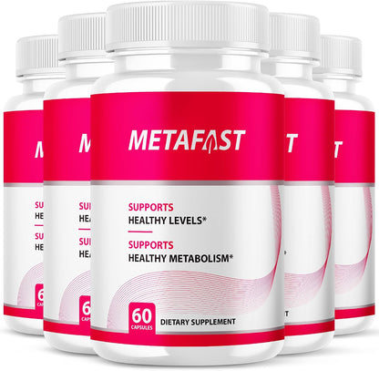 IDEAL PERFORMANCE (5 Pack) Metafast Pills Pastillas (300 Capsules)