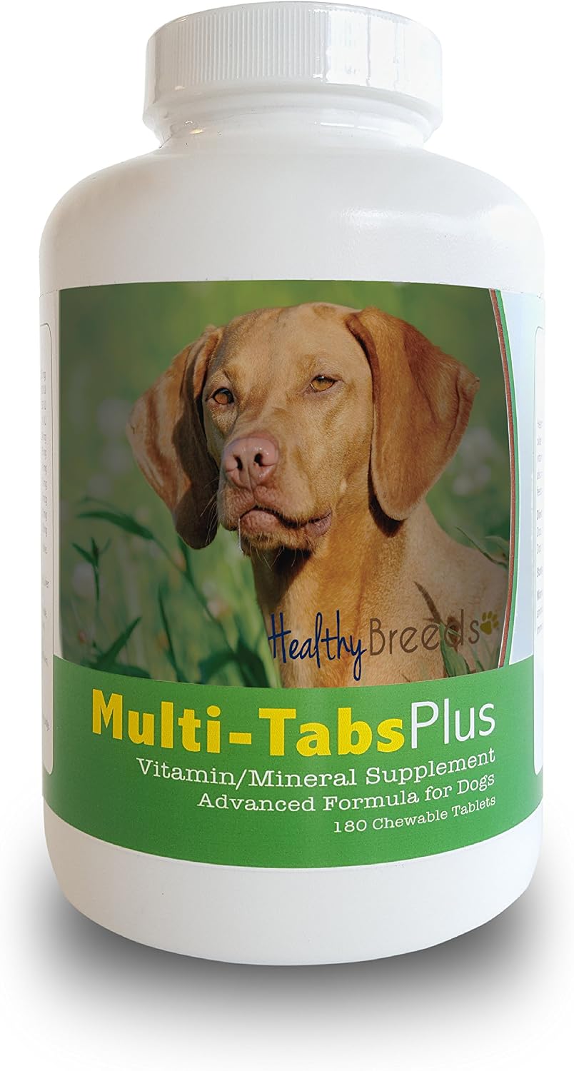 Healthy Breeds Vizsla Multi-Tabs Plus Chewable Tablets (180 Count) - görsel 1