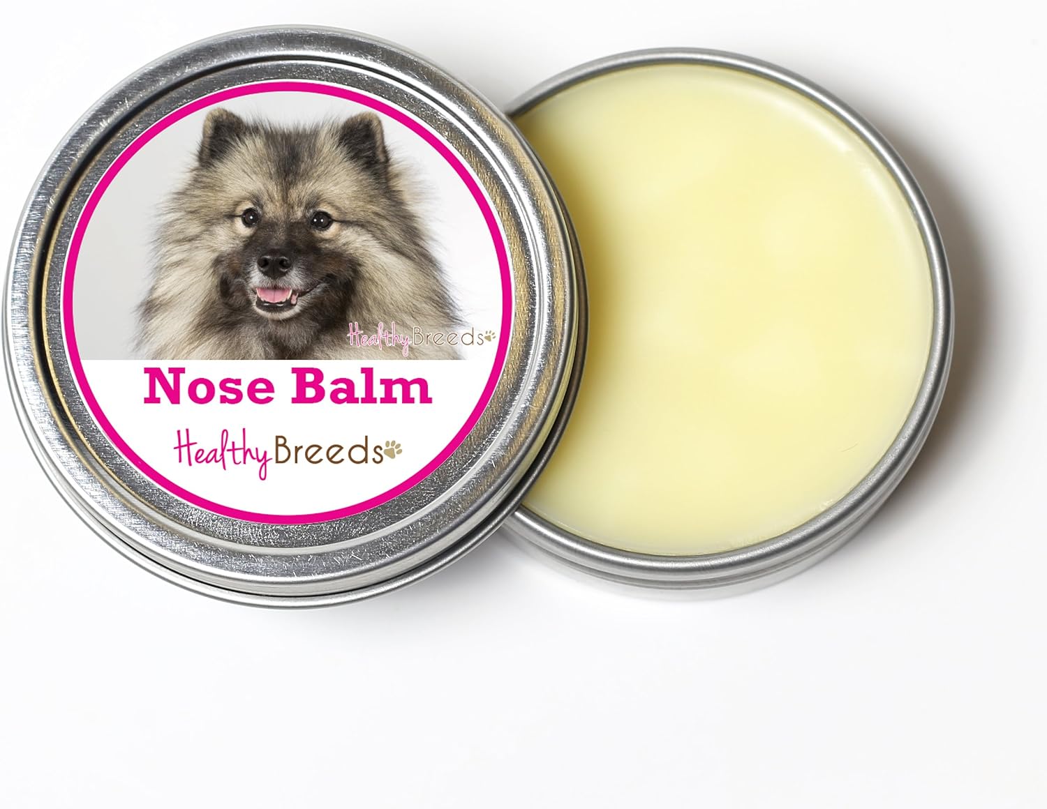 Healthy Breeds Keeshonden Dog Nose Balm 2 oz - görsel 1