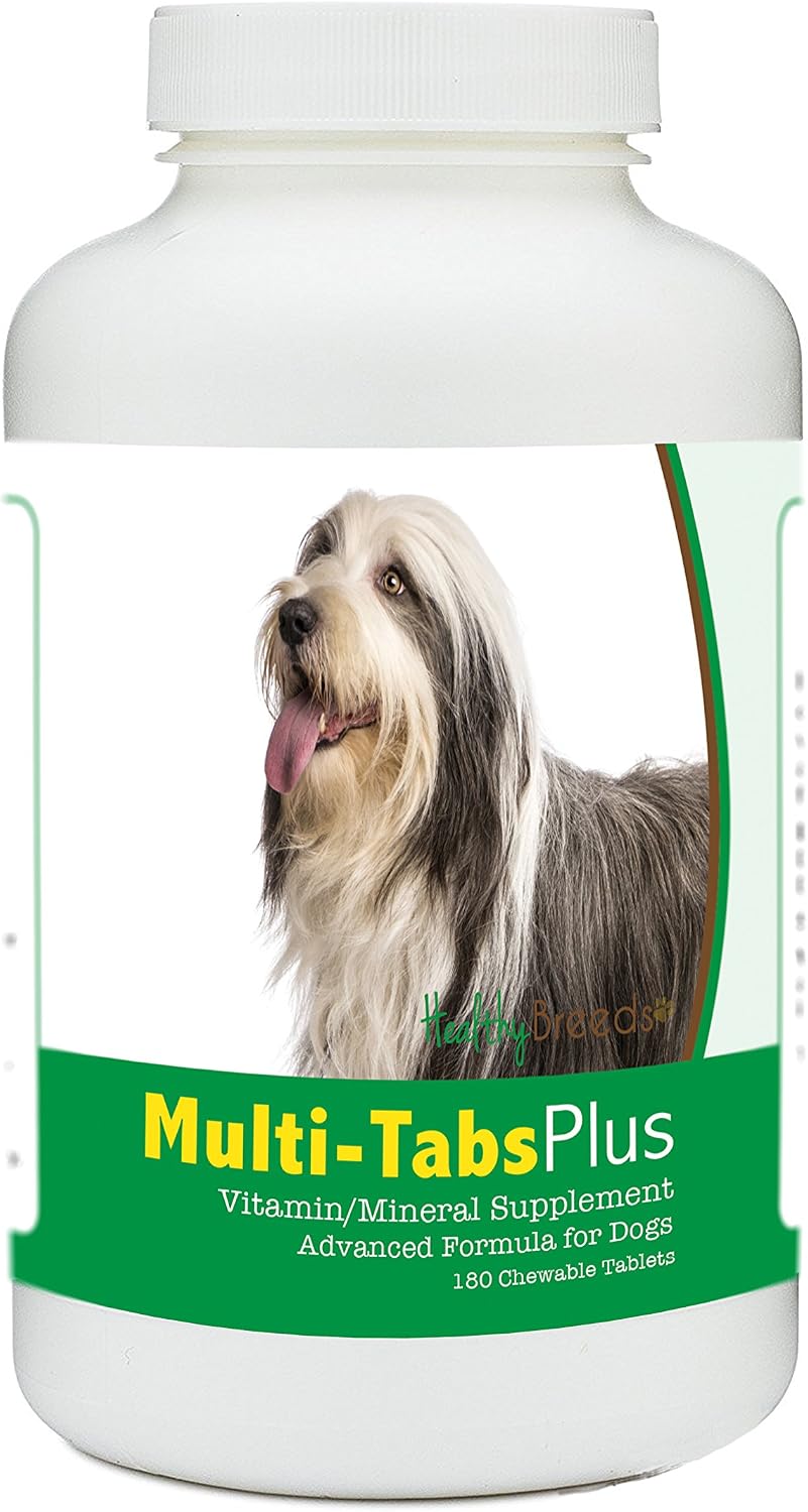 Healthy Breeds Bearded Collie Multi-Tabs Plus Chewable Tablets 180 Count - görsel 1