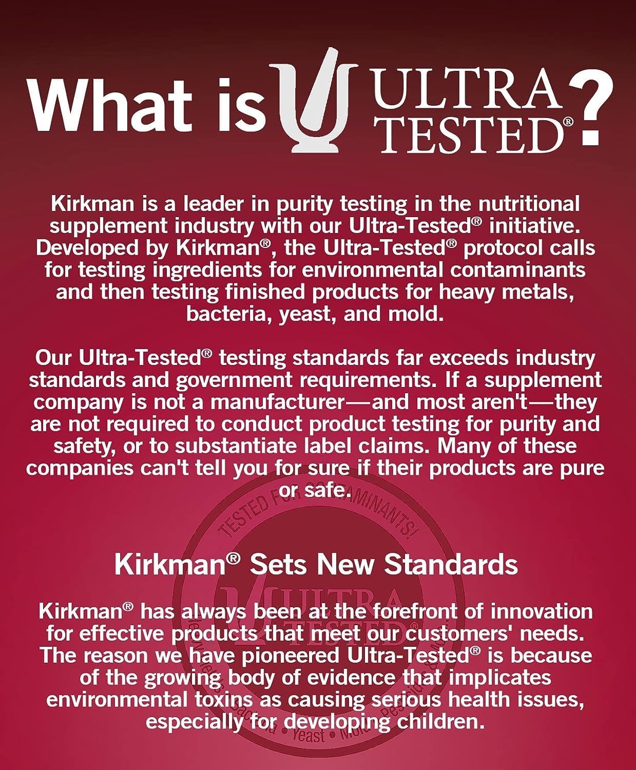 Kirkman Buffered Vitamin C Powder - Bio-Max Series - Unflavoured, Hypoallergenic, 7 oz - görsel 3