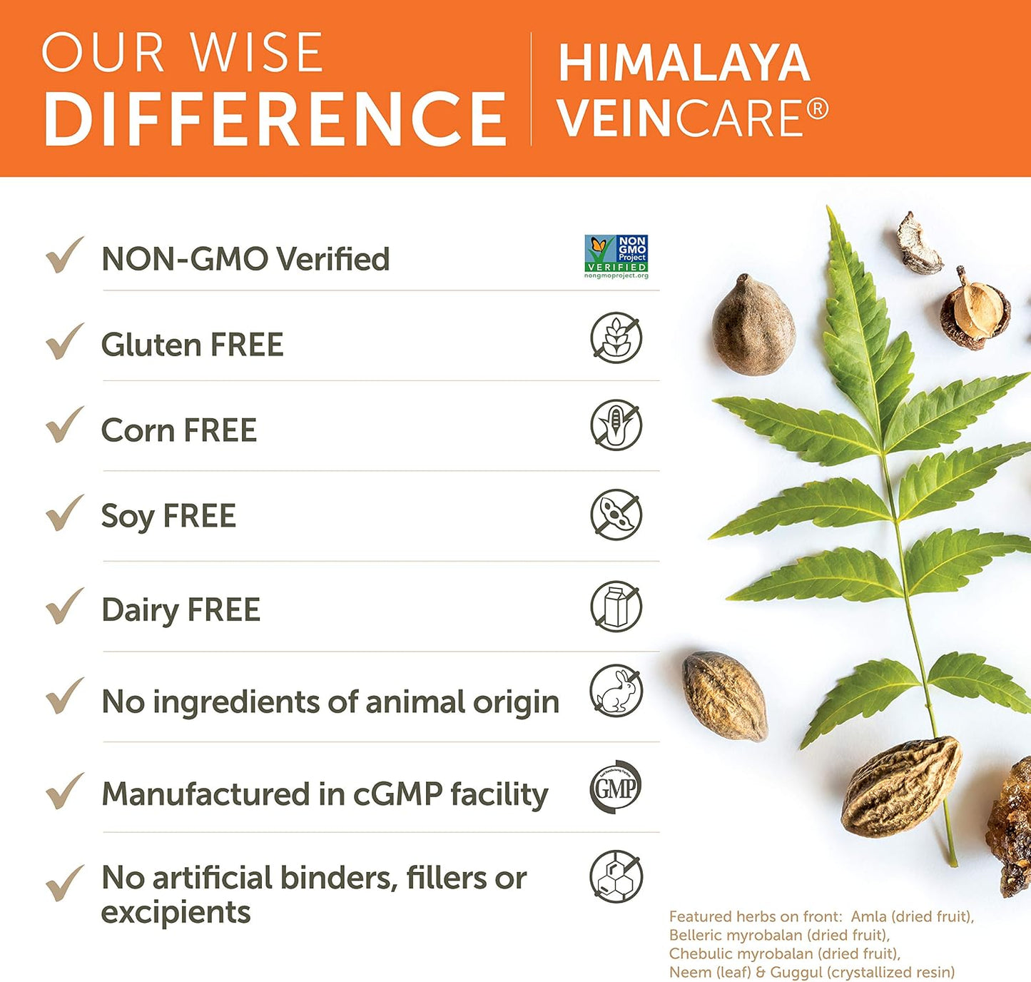 Himalaya VeinCare - Herbal Vein Support Supplement for Circulation and Rectal Comfort - görsel 5