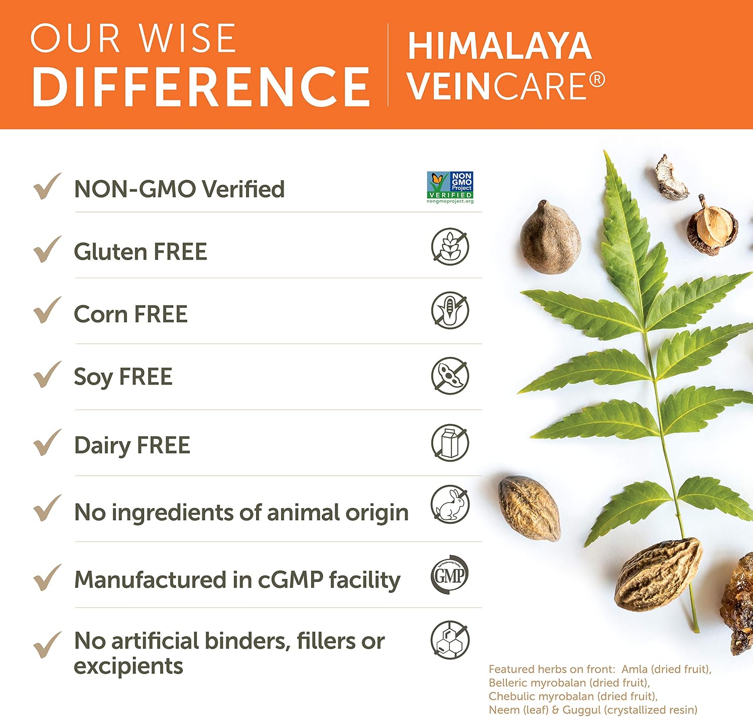 Himalaya VeinCare - Herbal Vein Support Supplement for Circulation and Rectal Comfort - görsel 5