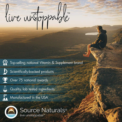 Source Naturals Life Force Multiple, Iron Free – Daily Multivitamin with 40+ Nutrients (180 Capsules)
