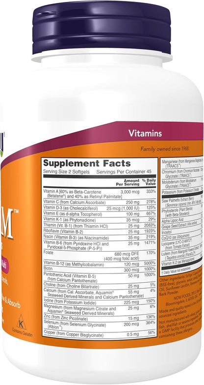 NOW Adam Men's Multiple Vitamin