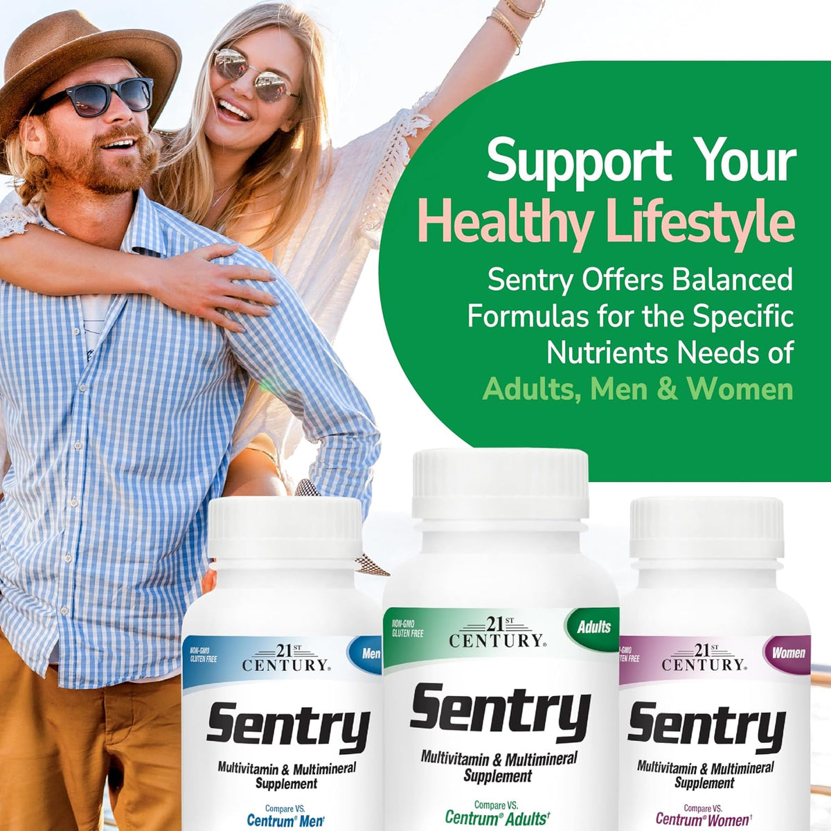 Sentry Adult Multivitamin & Multimineral Supplement, 300 Tablets - görsel 8