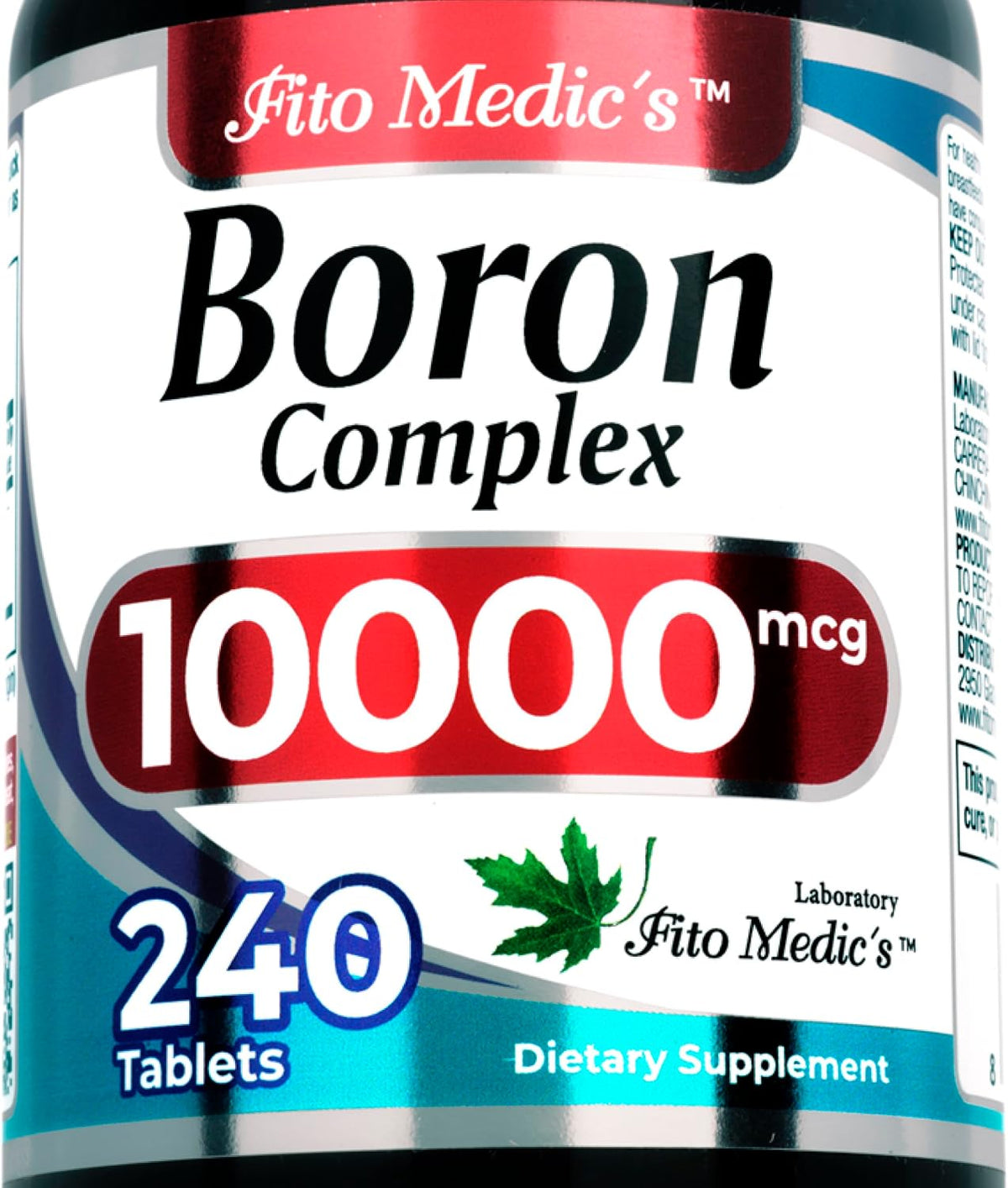 Lab Boron 10 mg Supplement – 240 Servings - görsel 1