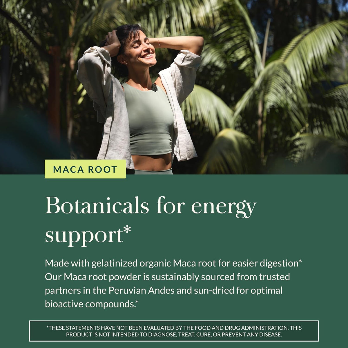 Gaia Herbs Maca Powder - Energy Supplement - Traditionally Used to Support Healthy Energy and Stamina - Made with USDA Certified Organic Maca Root (Lepidium meyenii) - 227 g (69 Servings) - görsel 5