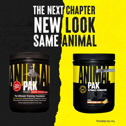 Animal Pak All-in-One Vitamin & Supplement Powder, Orange Crush Flavour - 60 Servings