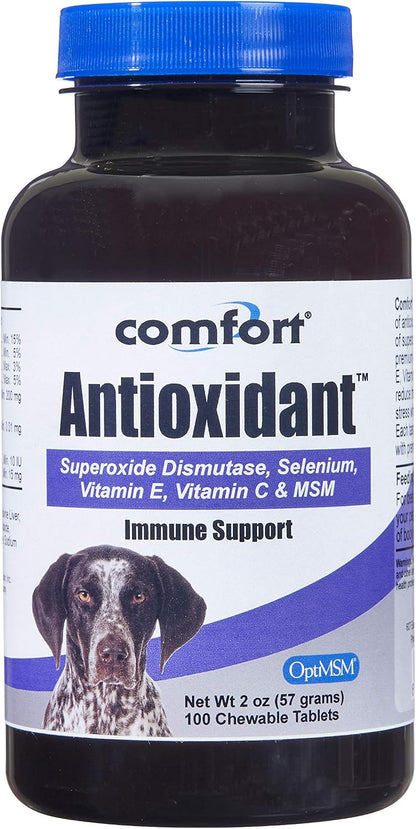 Kala Health COMFORT Antioxidant Supplement for Dogs, 350 Tablets