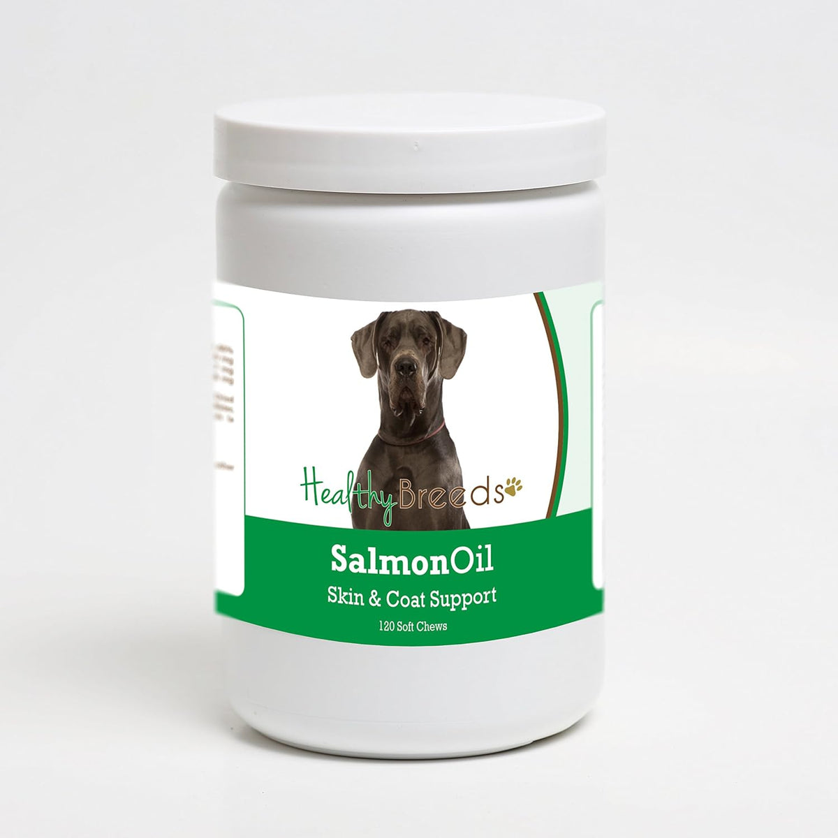 Healthy Breeds Great Dane Salmon Oil Soft Chews 120 Count - görsel 1