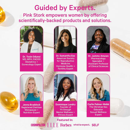 Pink Stork Postpartum Essentials Kit – Hormone Balance, Recovery & Mood Support for New Mum