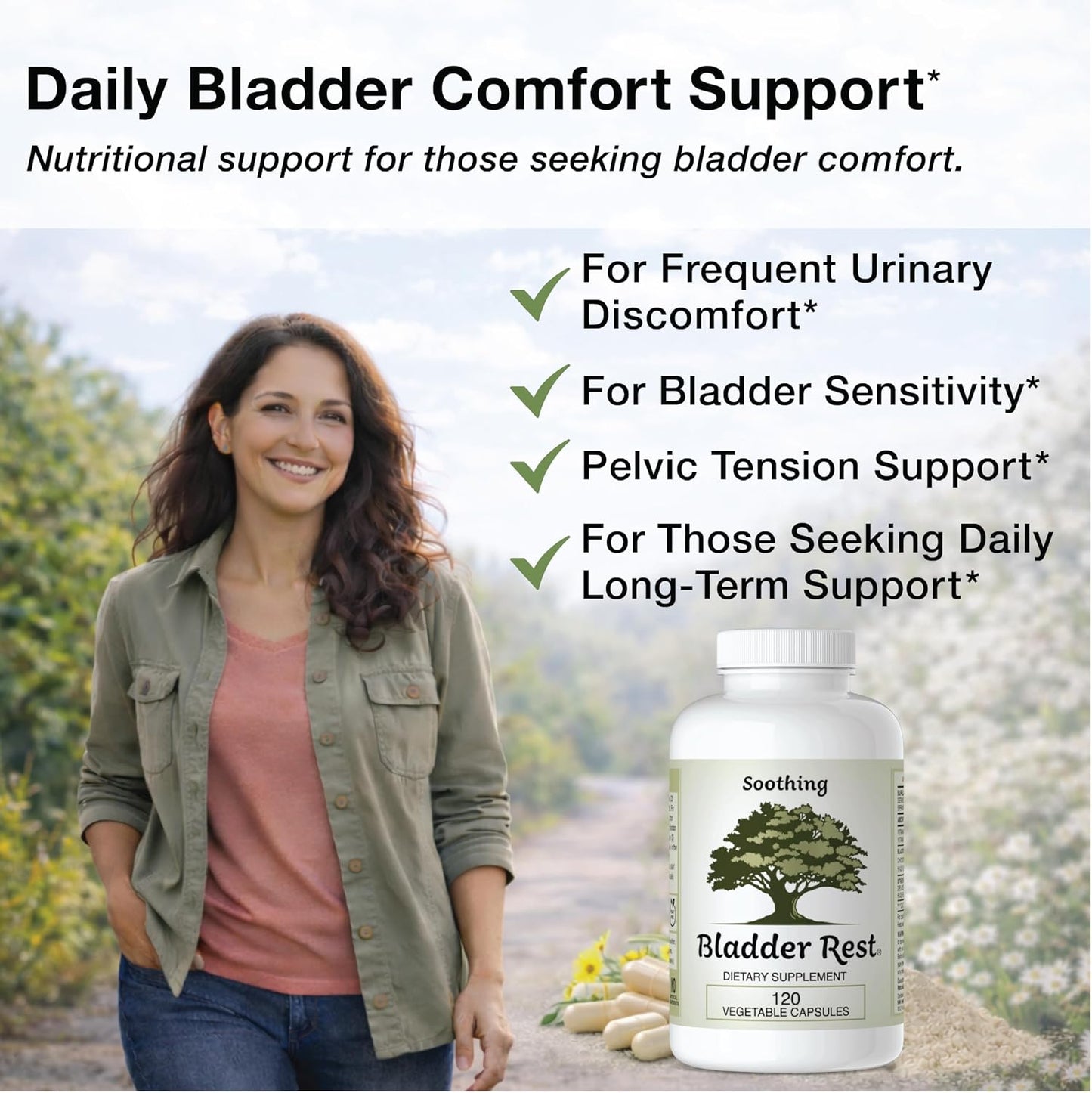 Bladder Health and Pelvic Comfort Support - 120 Capsules - görsel 4