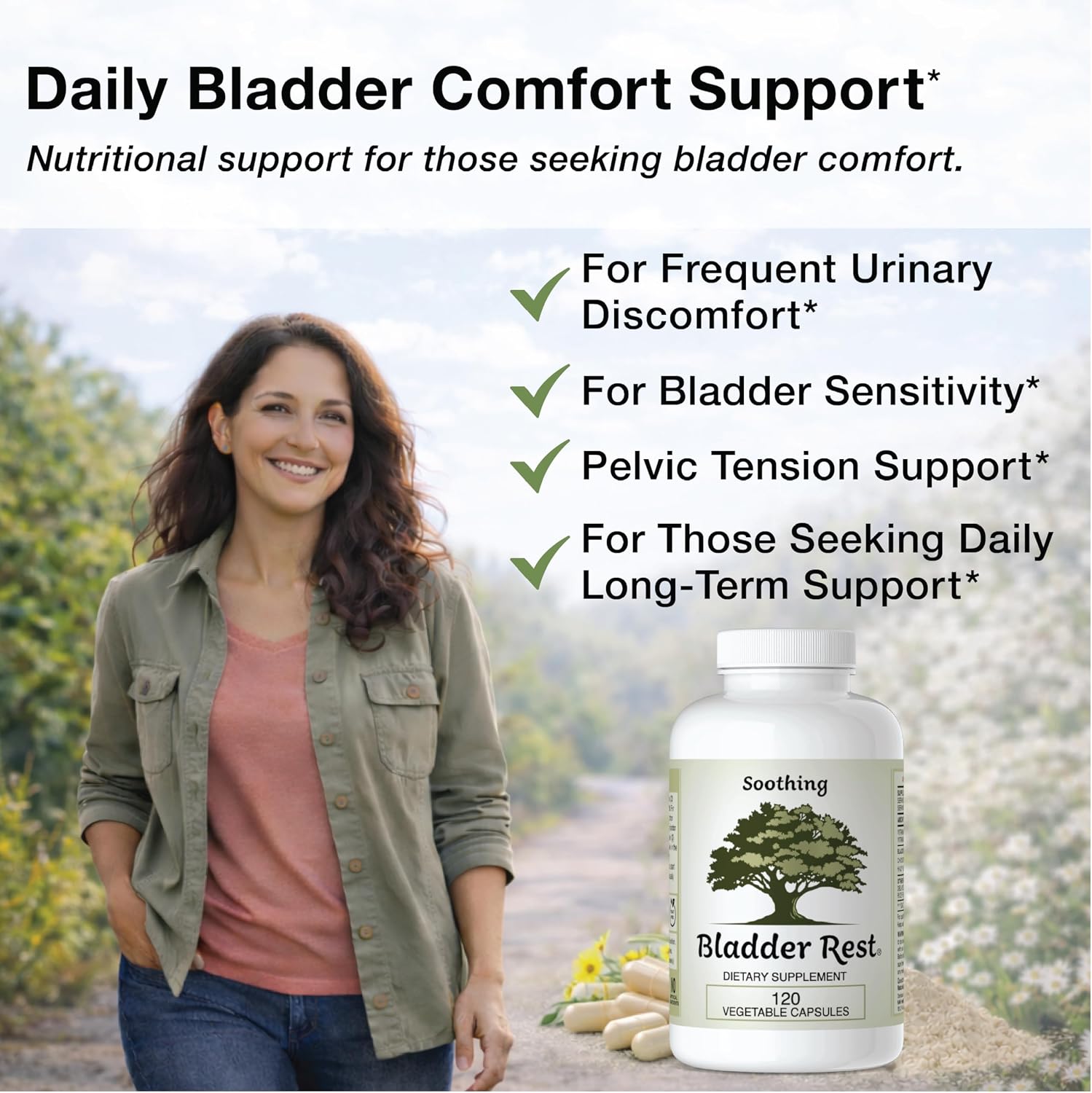 Bladder Health and Pelvic Comfort Support - 120 Capsules - görsel 4
