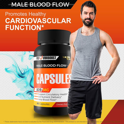 Pro Vibrboost - Men's Blood Flow Capsules for Circulation Support