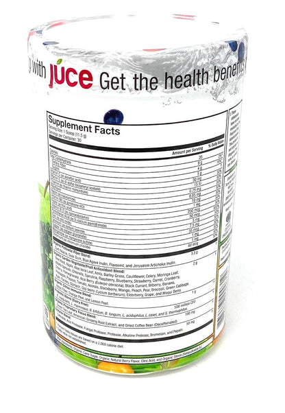 Terra Kai Organics Juce Super Fruit and Veggie Blend Drink, 346 g - Garden Berry