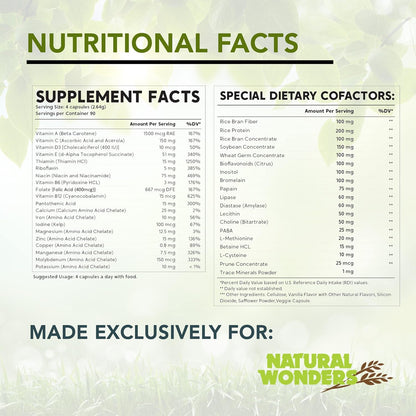 Natural Wonders Life Mate Multivitamin Supplement – 120 Capsules