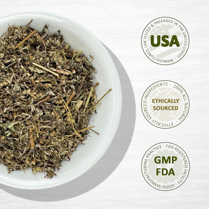 Evergreen Herbs Mugwort Herb, Estafiate (Mugwort) 227 g - Resealable Stand Up Pouch