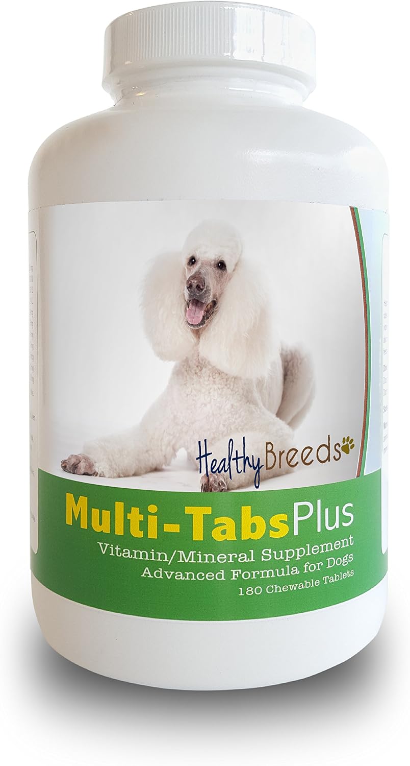 Healthy Breeds Poodle Multi-Tabs Plus Chewable Tablets (180 Tablets) - görsel 1