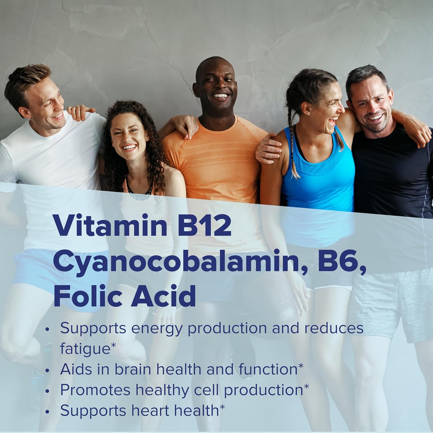Superior Source No Shot Vitamin B-12 Cyanocobalamin 1000 mcg with B-6, Folic Acid & Vitamin D-3 - 100 Sublingual Tablets - görsel 6