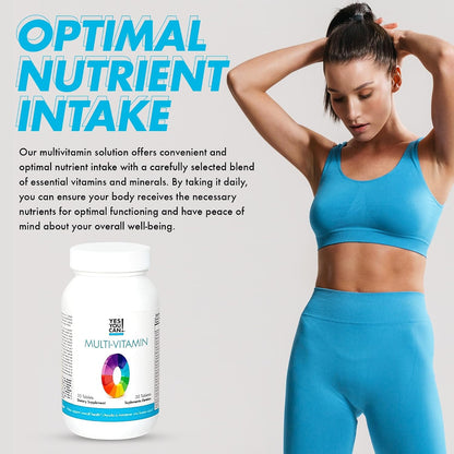 Yes You Can! Daily Multivitamin for Men and Women – 30 Tablets