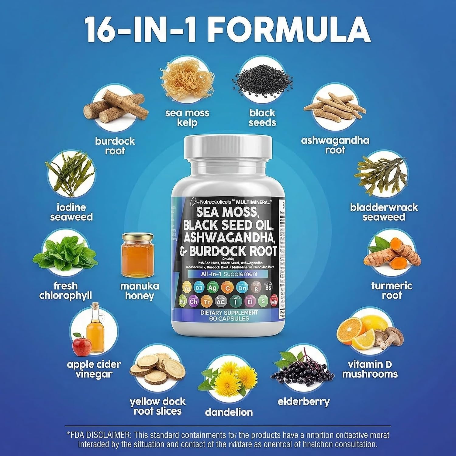 Clean Nutraceuticals MultiMineral 15-in-1 Supplement - görsel 4