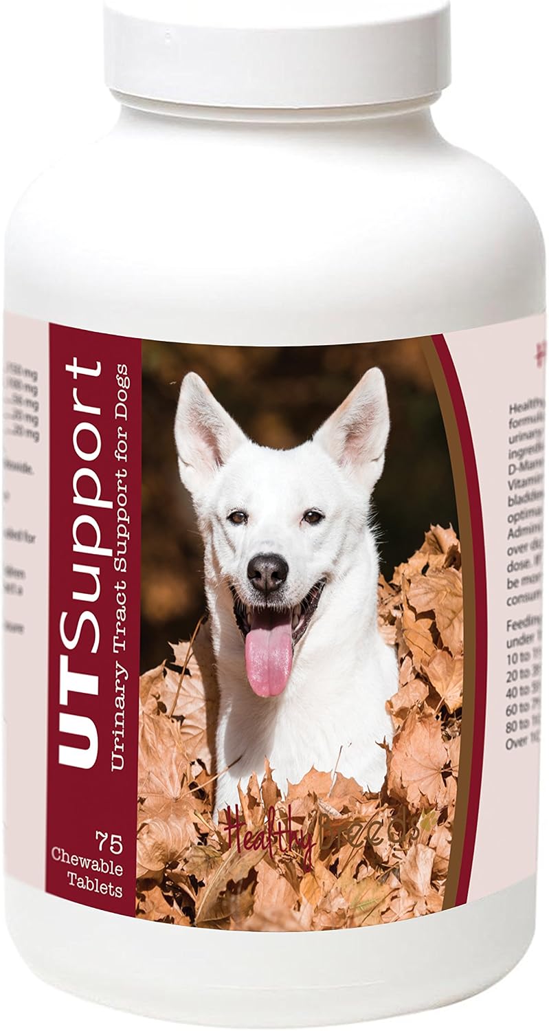 Healthy Breeds Canaan Dog Cranberry Chewable Tablets - UT Support - 75 Count - görsel 1