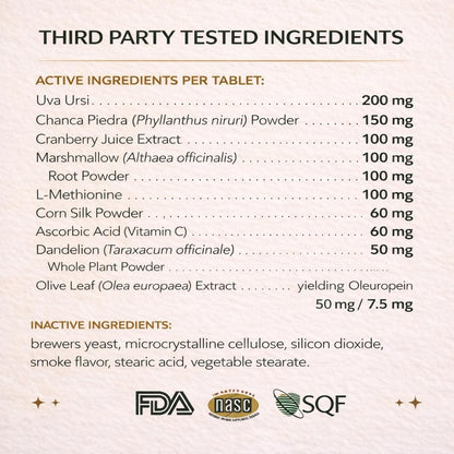 VetriScience Quick Action UT Health Chewable Tablets for Dogs - 90 Count