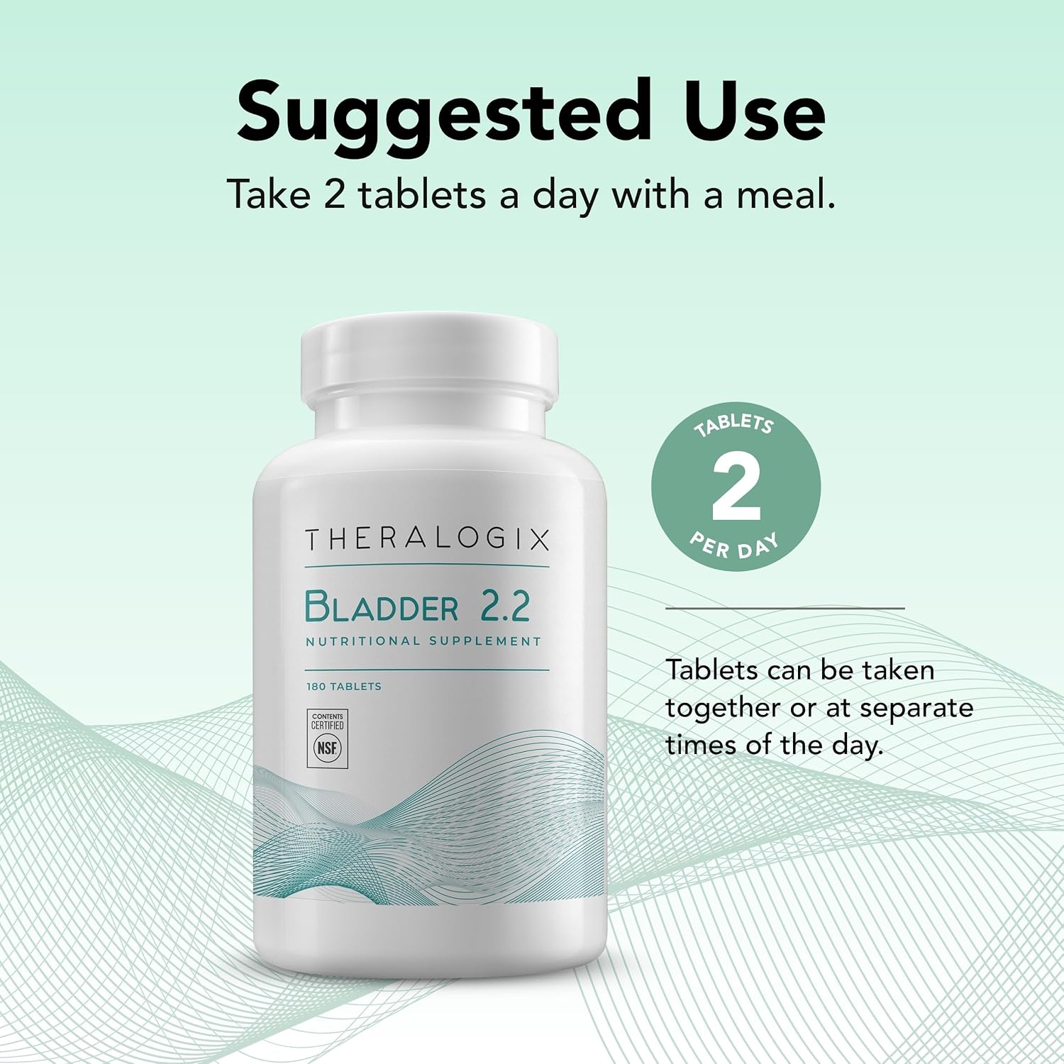 Theralogix Bladder 2.2 Multivitamin & Multimineral Supplement - 180 Tablets (90-Day Supply) - görsel 3