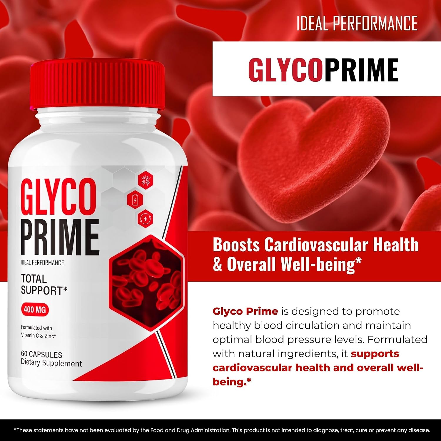 Glyco Prime Advanced Blood Formula – Maximum Strength Supplement (60 Capsules) - görsel 4