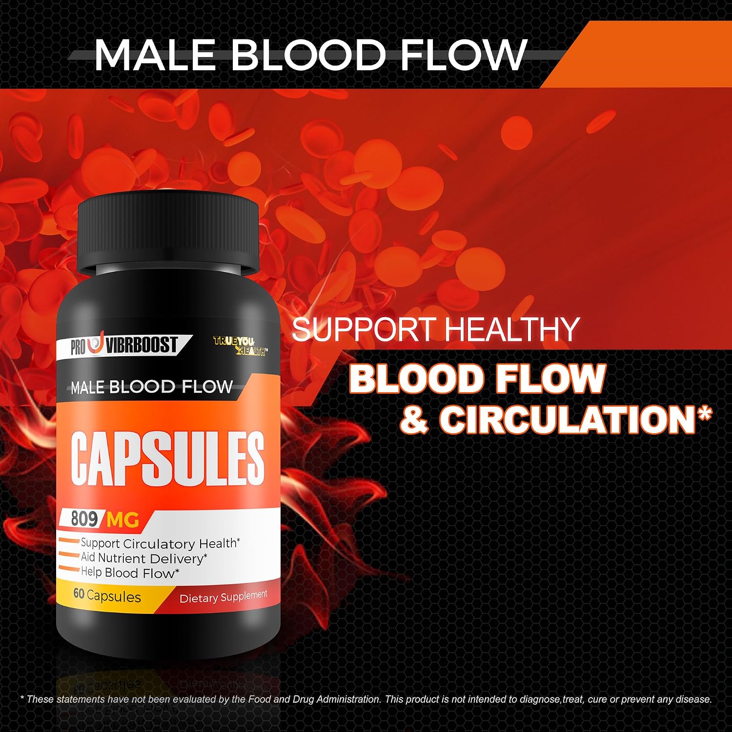 Pro Vibrboost - Men's Blood Flow Capsules for Circulation Support - görsel 5
