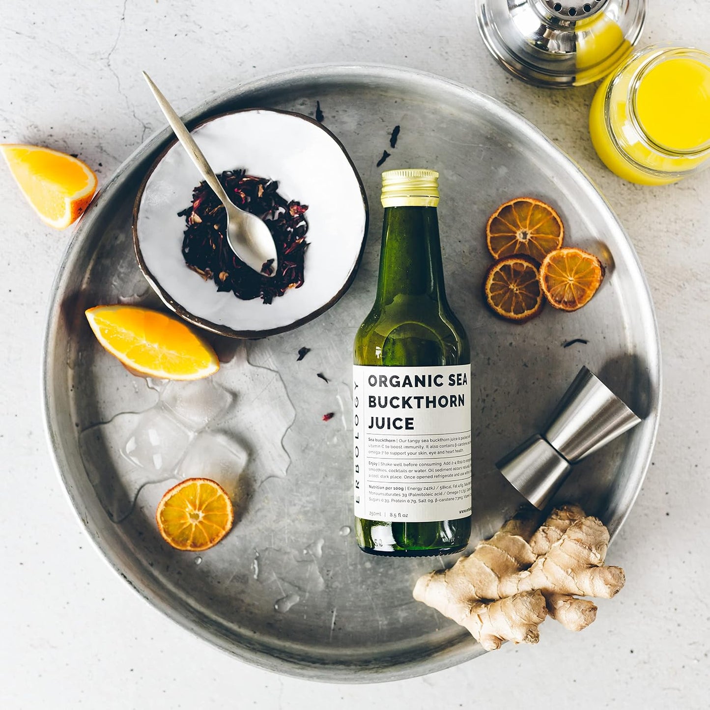 100% Organic Sea Buckthorn Juice – High in Vitamin C, Omega-7 & Beta-carotene – 250 ml - görsel 5
