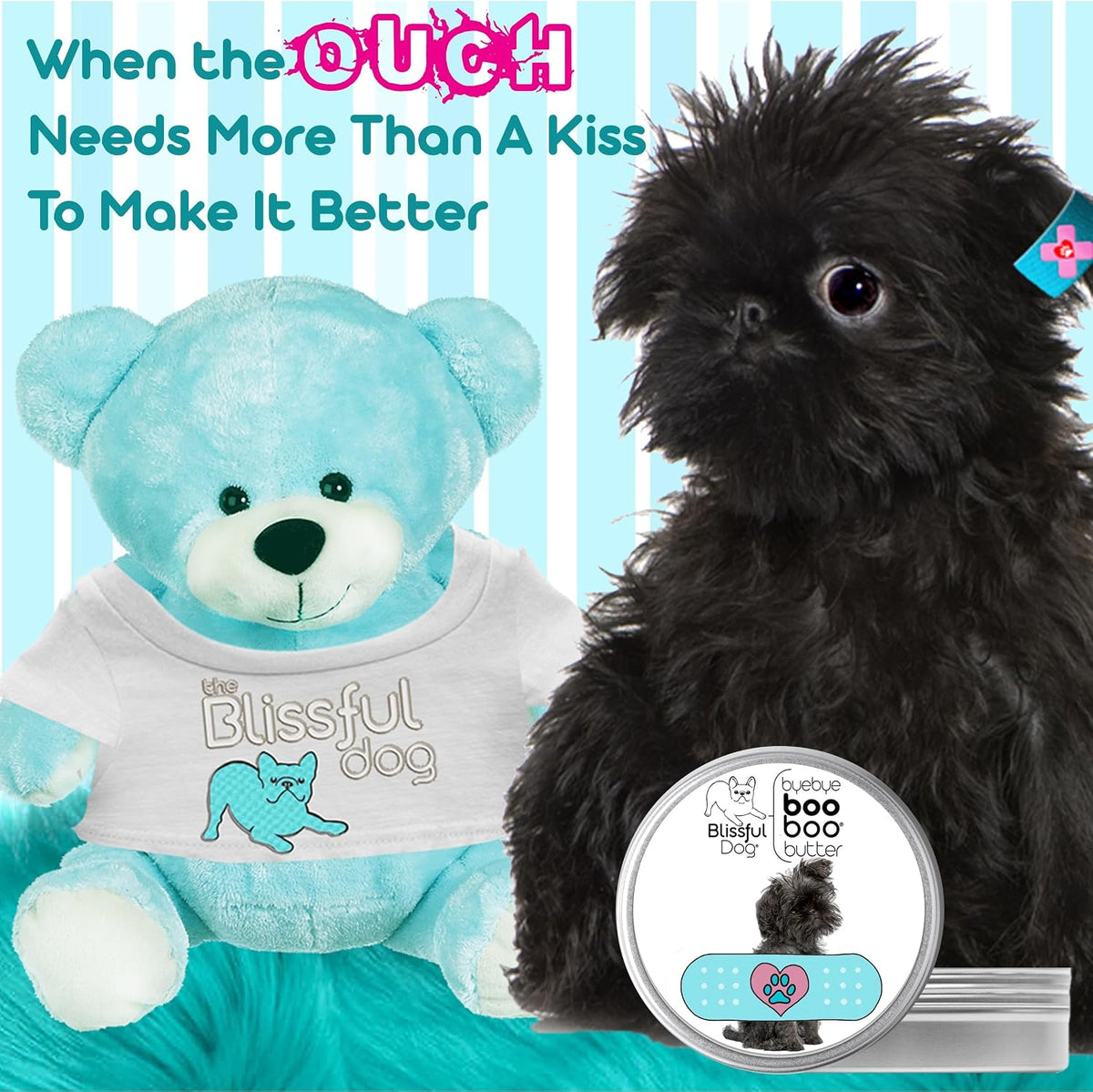 The Blissful Dog Affenpinscher Boo Butter, – Moisturises dry patches – Rich butters and oils provide deep – Image 2