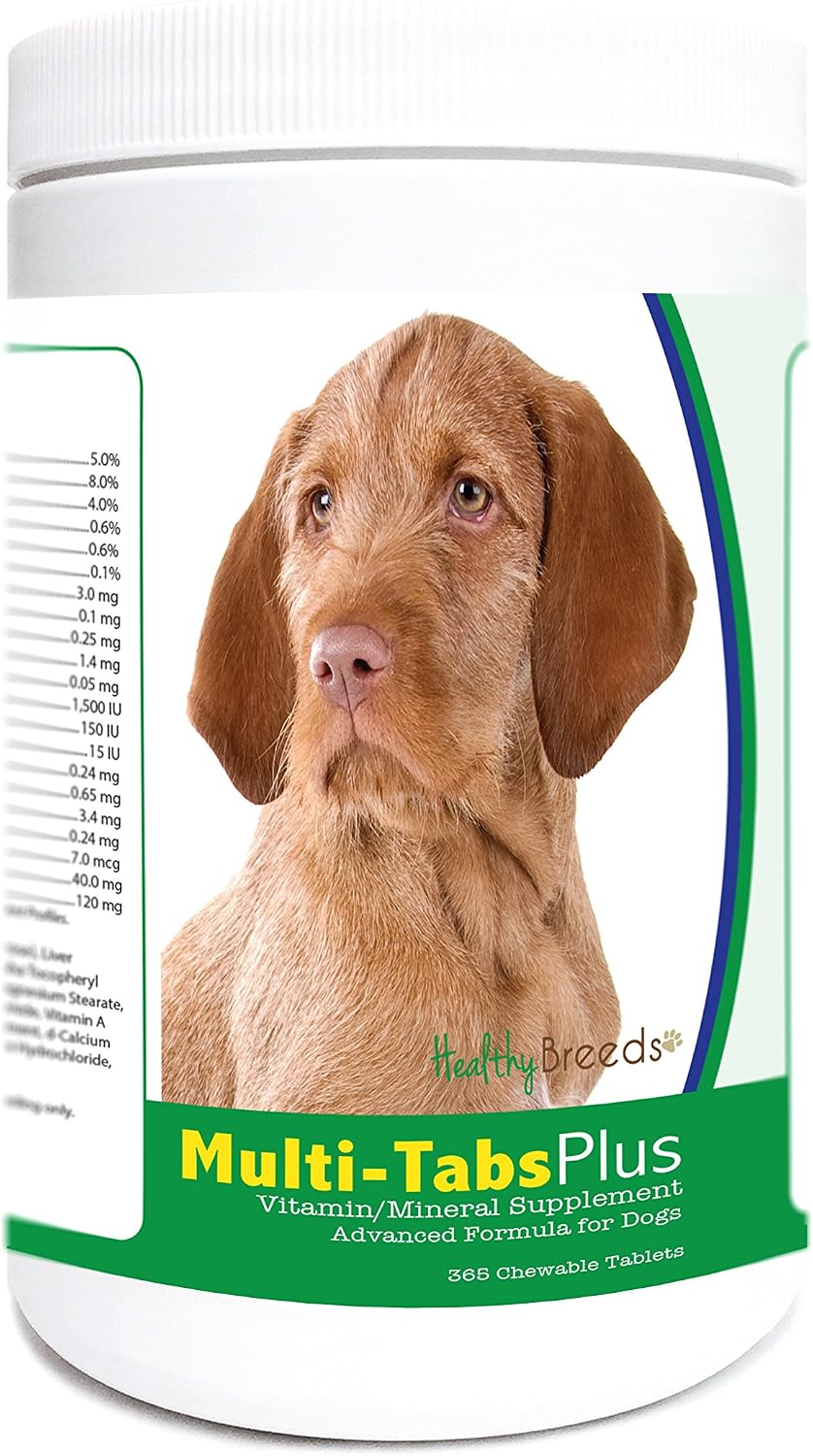 Healthy Breeds Wirehaired Vizsla Multi-Tabs Plus Chewable Tablets (365 Tablets) - görsel 1