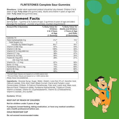 Flintstones Children's Multivitamin Plus Immune Support Gummies (60 Gummies)