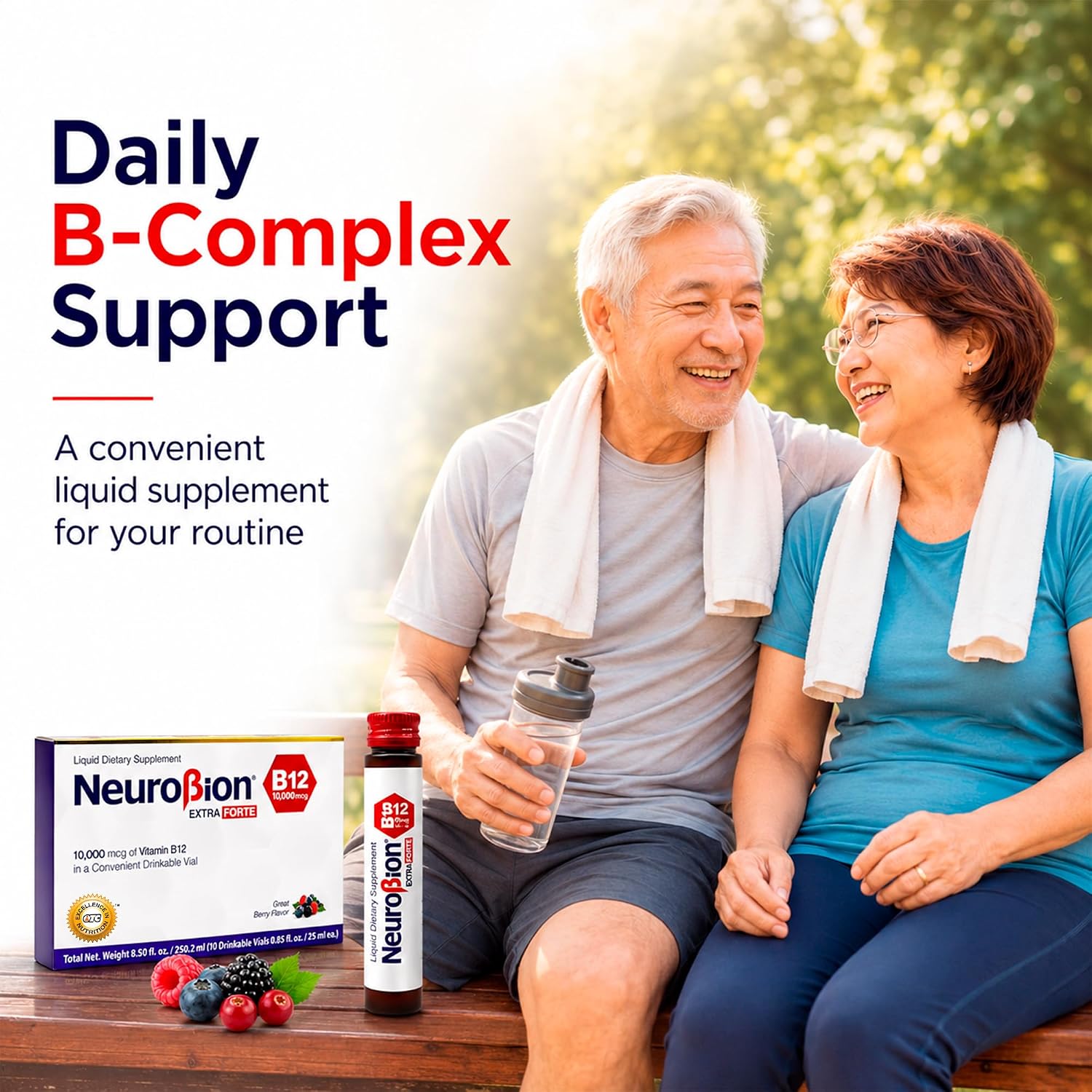 Neurobion Extra Forte B12 10,000 mcg Liquid Food Supplement - görsel 6