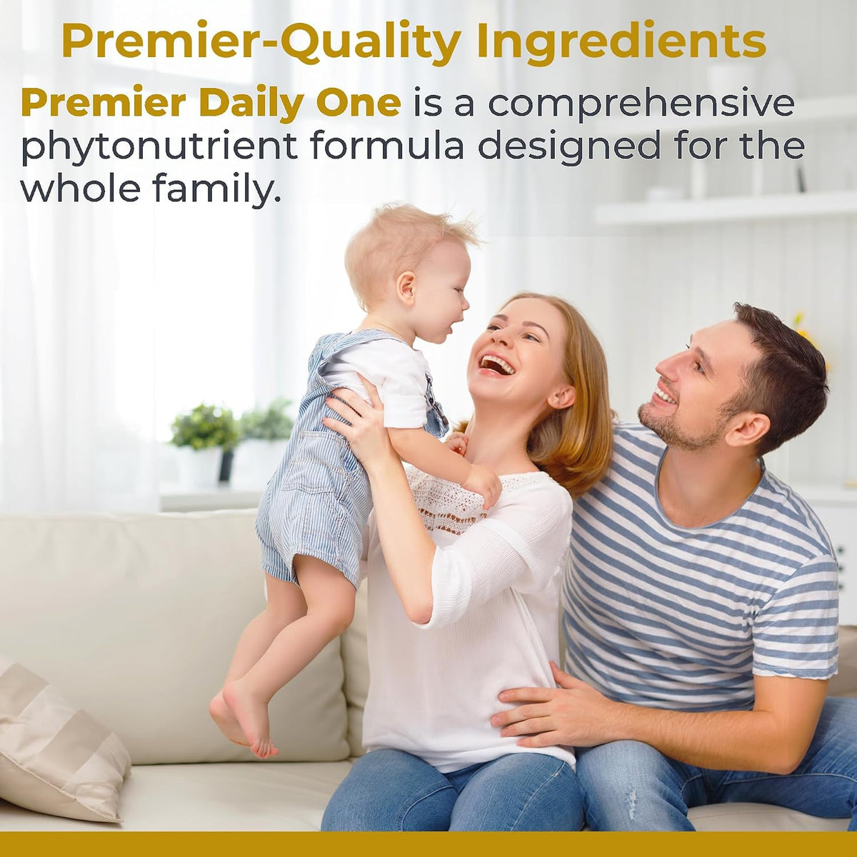 Premier Research Labs Premier Daily One - Super Greens Supplement with Cruciferous Vegetables, Milk Thistle, Beta Glucan - 60 Vegetarian Capsules - görsel 3