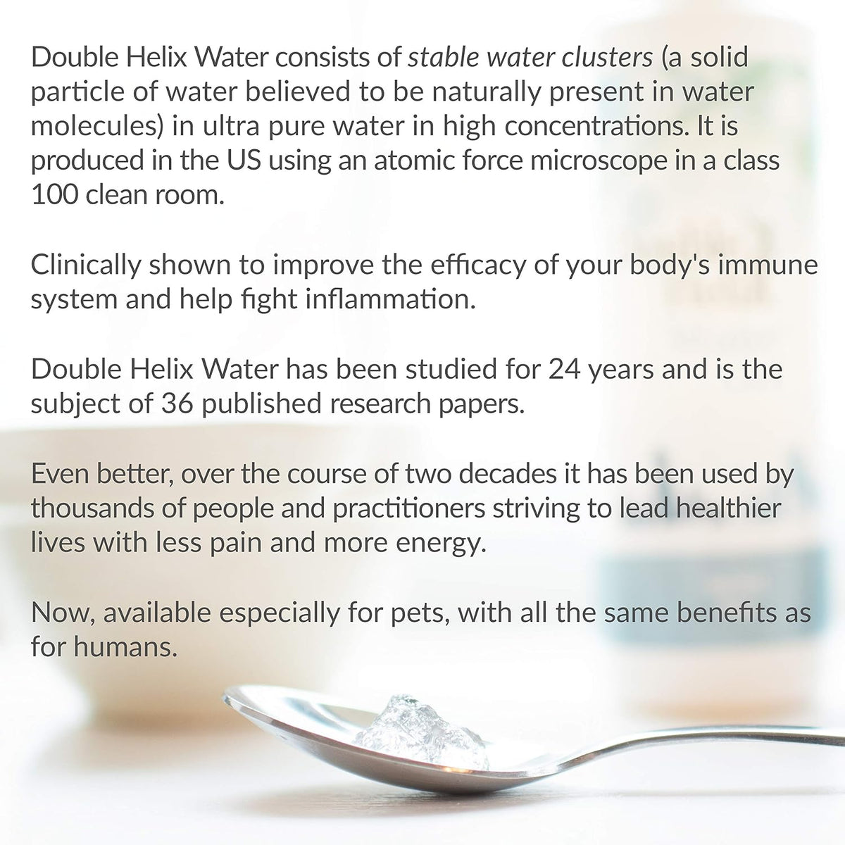 Double Helix Water for Pets — Joint Supplement for Dogs, Cats & Other Pets (227 ml) - görsel 8