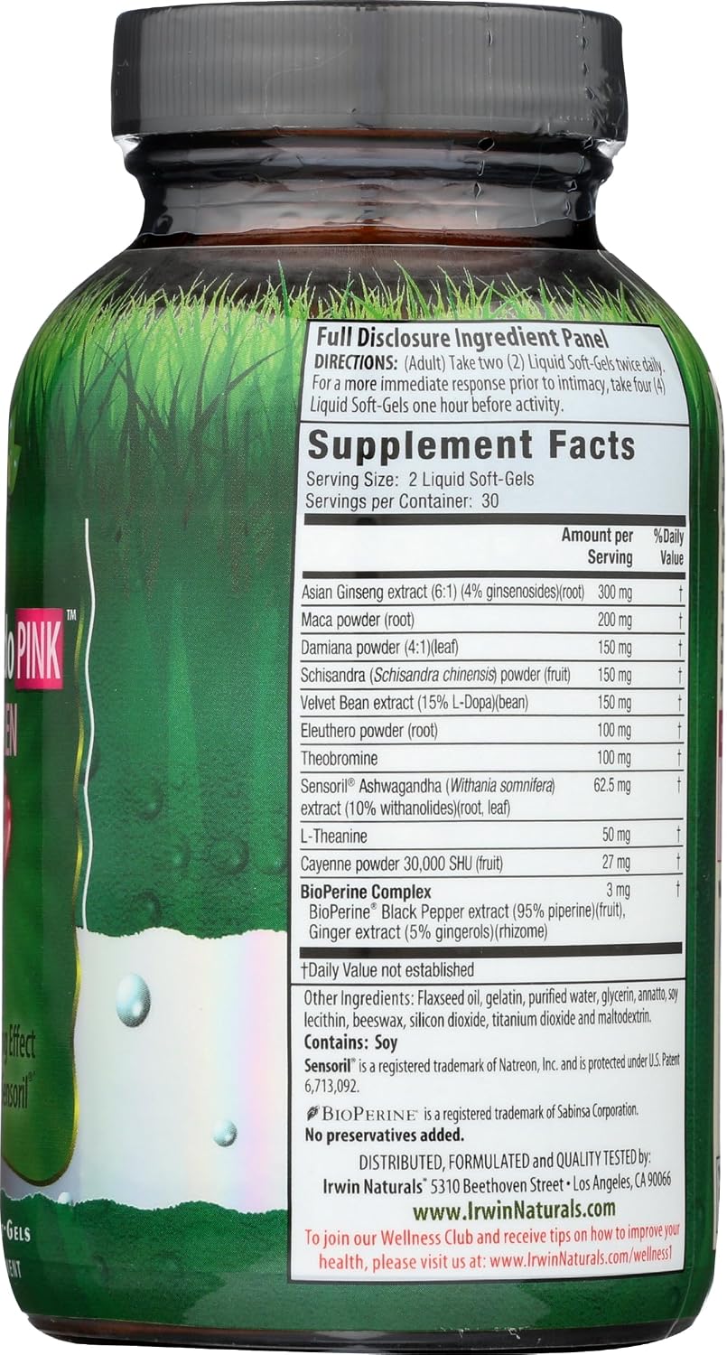 Steel-libido Pink for Women by Irwin Naturals - görsel 6