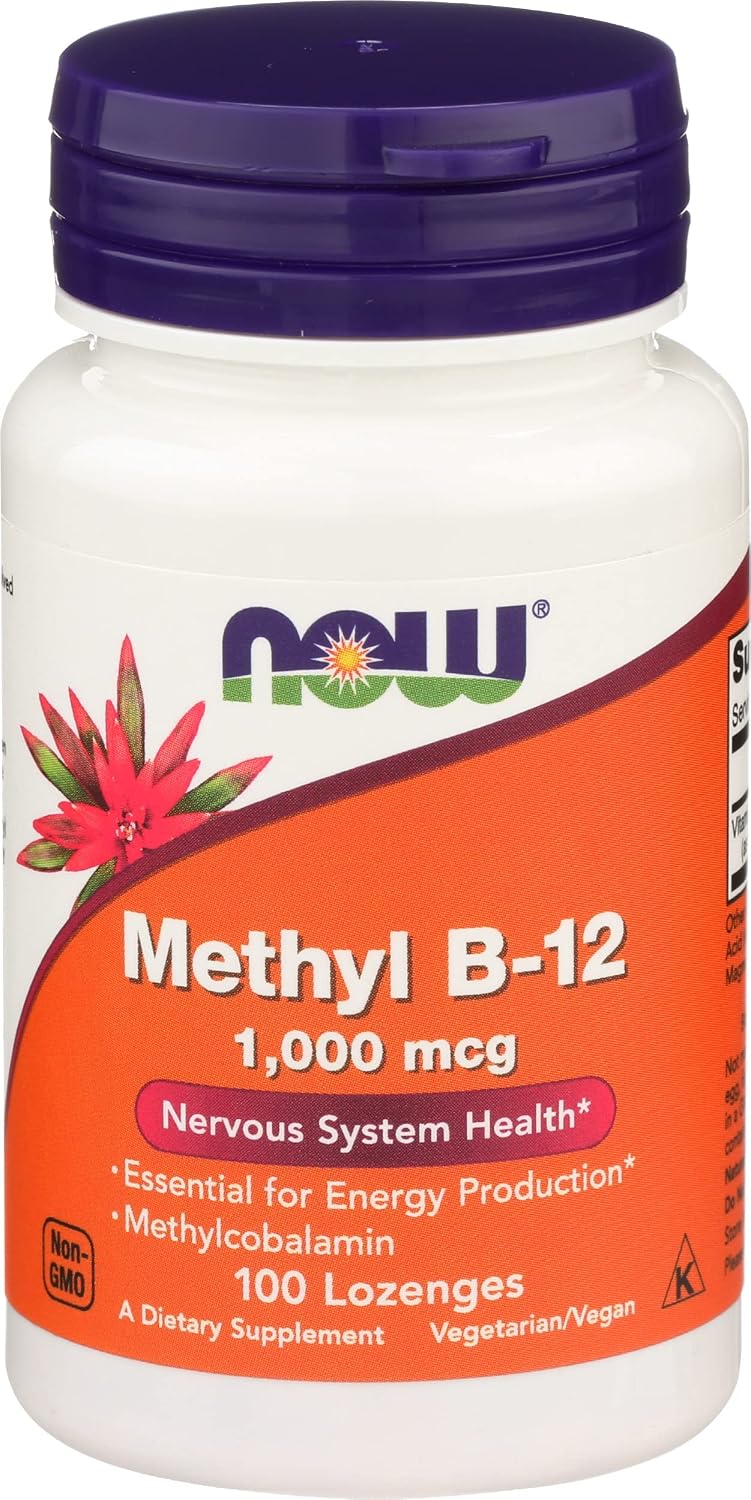 Now Foods Brain B12 Lozenges, 100 Count - görsel 1