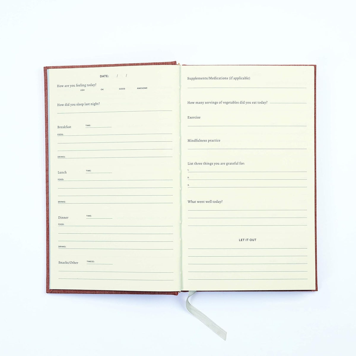 The Well Journal: A Guided Journal for Mindful Eating and Better Living - görsel 6