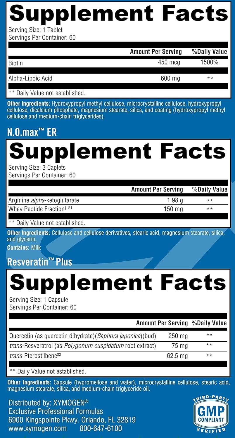 XYMOGEN Mitochondrial Renewal Kit - Cellular Energy & Metabolic Support - 60 Packets - görsel 2