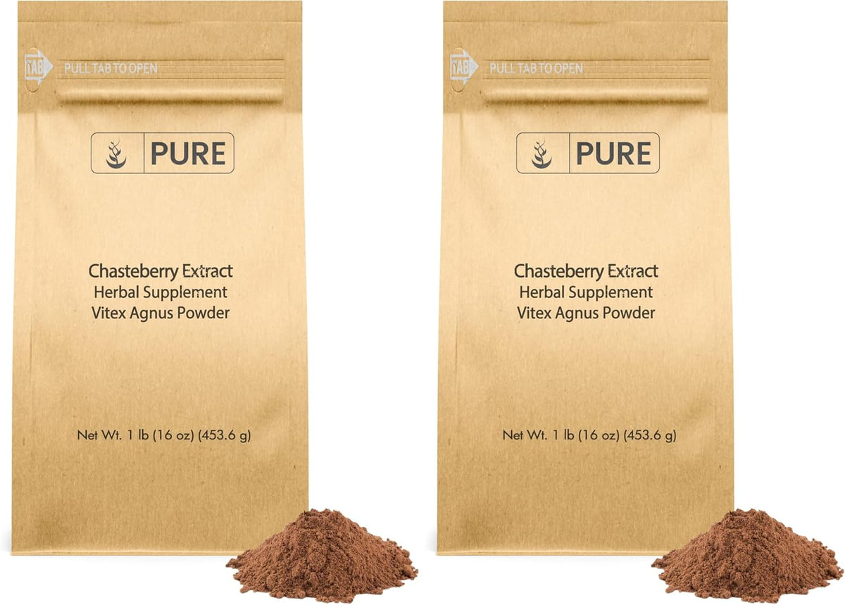 PURE ORIGINAL INGREDIENTS Chasteberry Extract (454 g) Vitex Agnus-Castus Tree, Non-GMO - görsel 4