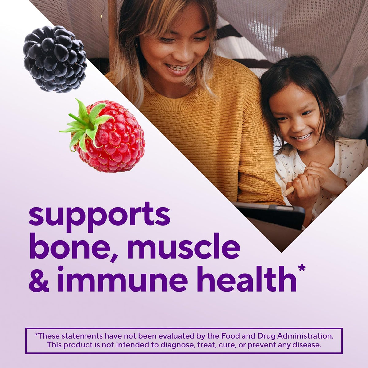 Vitafusion Vitamin D3 Gummies, 2000 IU, 150 Count - Bone and Immune Support - görsel 3