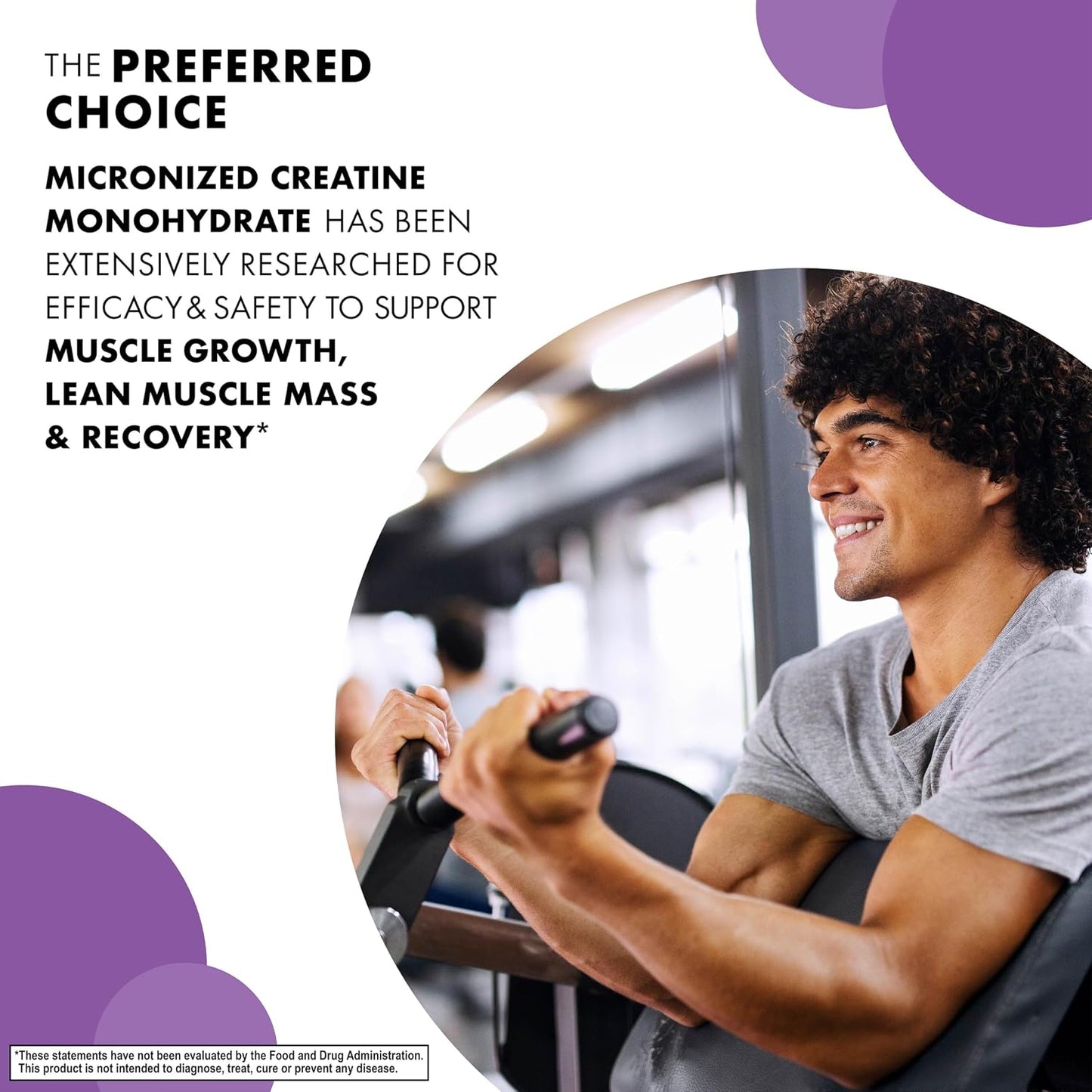 BlueBonnet Nutrition Micronised Creatine Monohydrate – Supports Lean Muscle Mass, Unflavoured, 300 g (60 Servings) - görsel 3